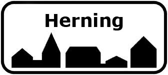Herning byskilt